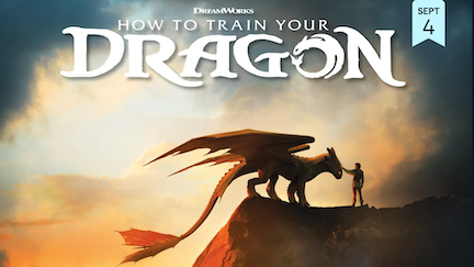 How To Train Your Dragon at DRIVE-IN at EDMOND TOWN HALL - Event poster