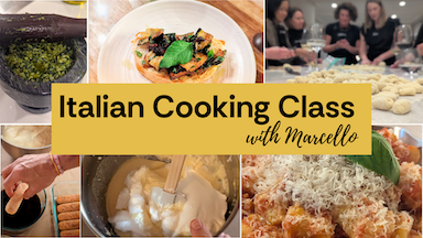 Italian Cooking Class at Commercial Kitchen - Event poster