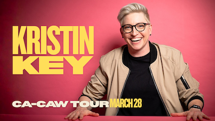 Kristin Key at Edmond Town Hall - Event poster