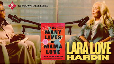 Lara Love Hardin at Edmond Town Hall - Event poster