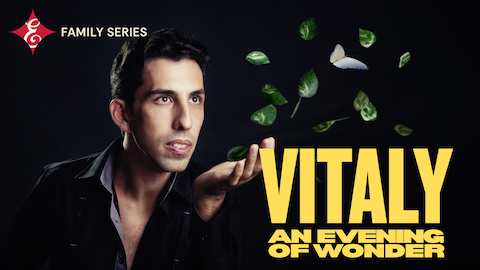 Vitaly at Edmond Town Hall - Event poster