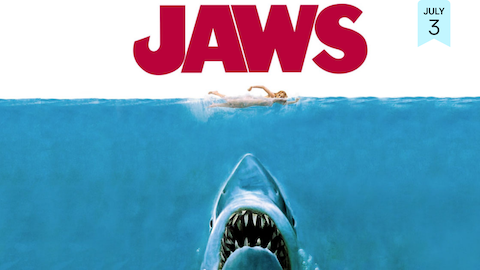 Jaws at DRIVE-IN at EDMOND TOWN HALL - Event poster